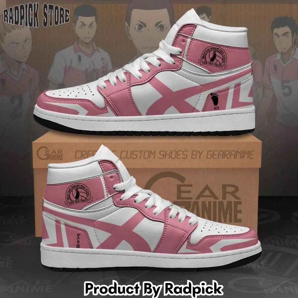 Wakutani minami high air jordan high top sneakers anime  rp0357103